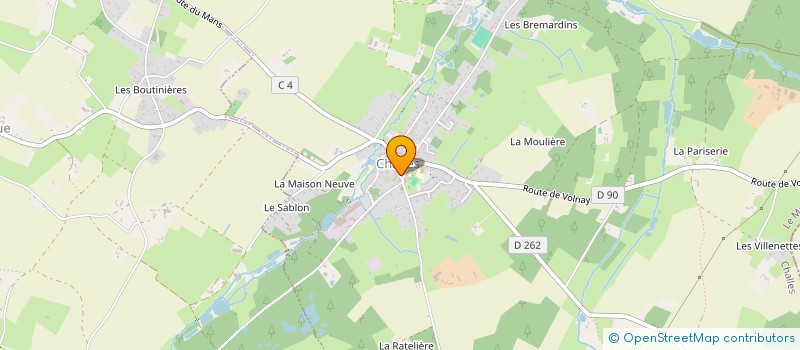 localisation de l'entreprise MADAME NADINE MOREL  CHALLES