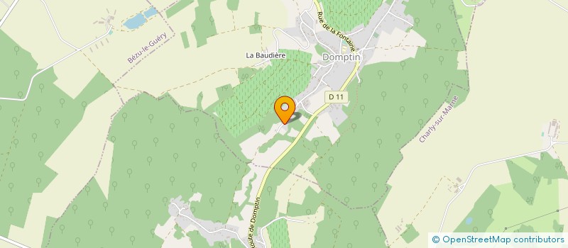 localisation de l'entreprise MADAME NADINE MORICE à DOMPTIN