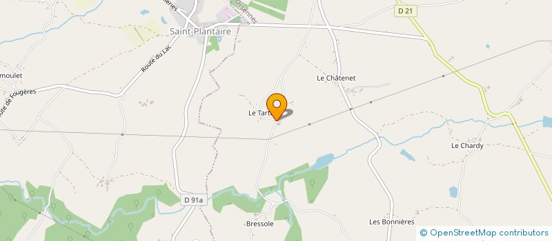 localisation de l'entreprise MADAME NADINE MOULIN à ORSENNES