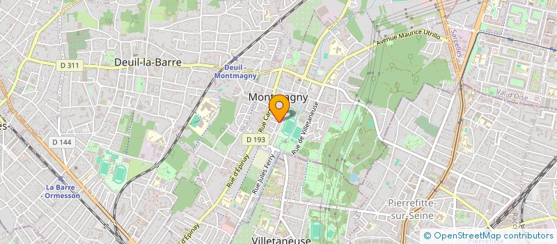 localisation de l'entreprise MADAME NADINE NADINE  MONTMAGNY