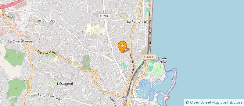 localisation de l'entreprise MADAME NADINE NAKACHE  ANTIBES