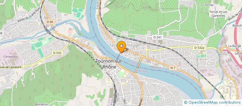 localisation de l'entreprise MADAME NADINE NALE  LARNAGE