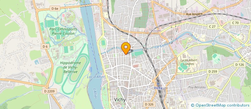 localisation de l'entreprise MADAME NADINE NGUYEN à VICHY