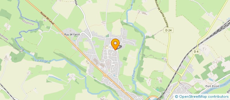 localisation de l'entreprise MADAME NADINE NIGNON  SABLE-SUR-SARTHE