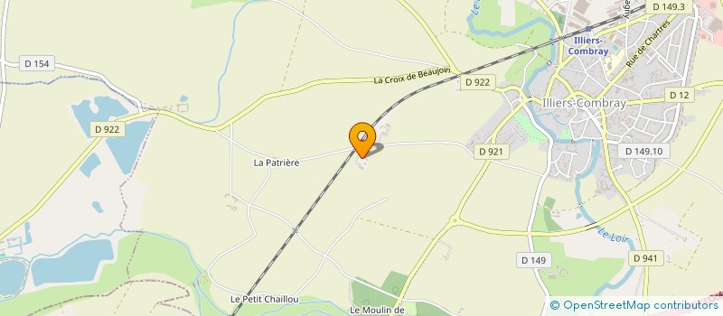 localisation de l'entreprise MADAME NADINE NOILLEAU à ILLIERS-COMBRAY