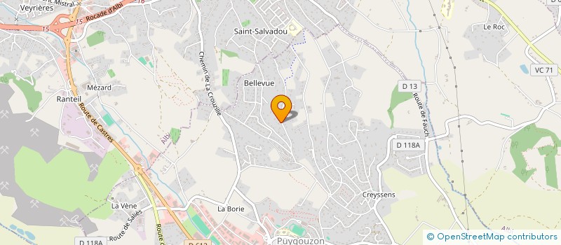 localisation de l'entreprise MADAME NADINE NOTTOLI à ALBI