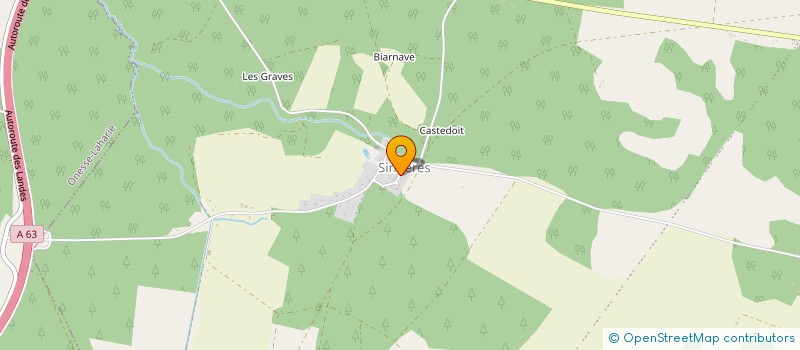 localisation de l'entreprise MADAME NADINE OLIVE  MORCENX-LA-NOUVELLE