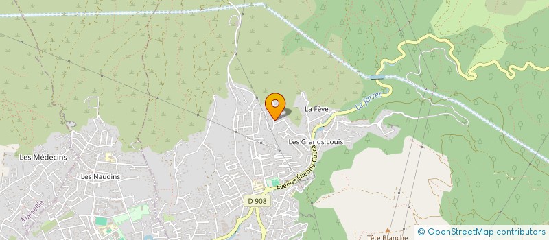 localisation de l'entreprise MADAME NADINE PAILLOLE  ALLAUCH