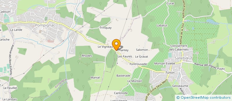 localisation de l'entreprise MADAME NADINE PASQUALINOTTO  SALLEBUF