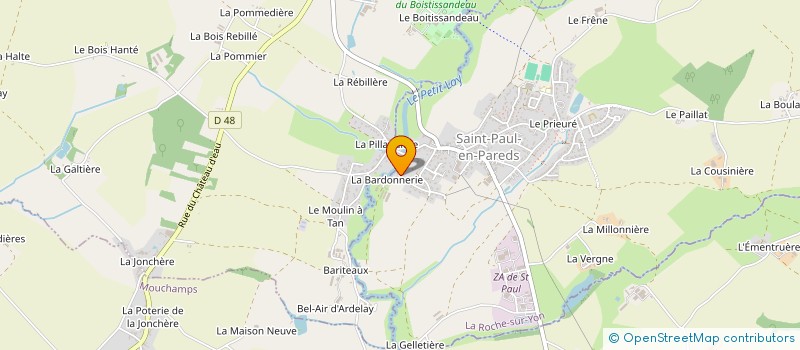 localisation de l'entreprise MADAME NADINE PASQUIER  CHANVERRIE