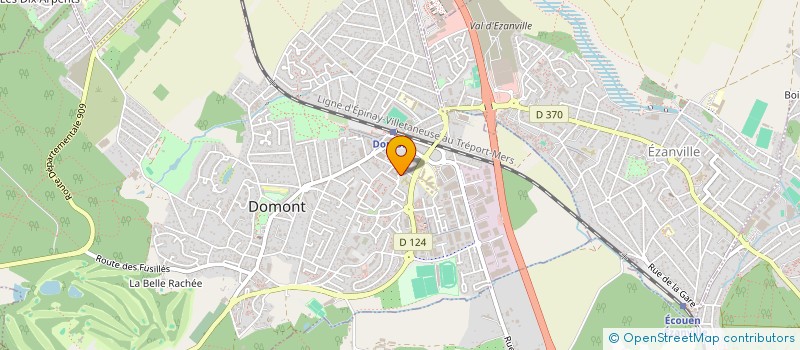 localisation de l'entreprise MADAME NADINE PERDRIAU  DOMONT