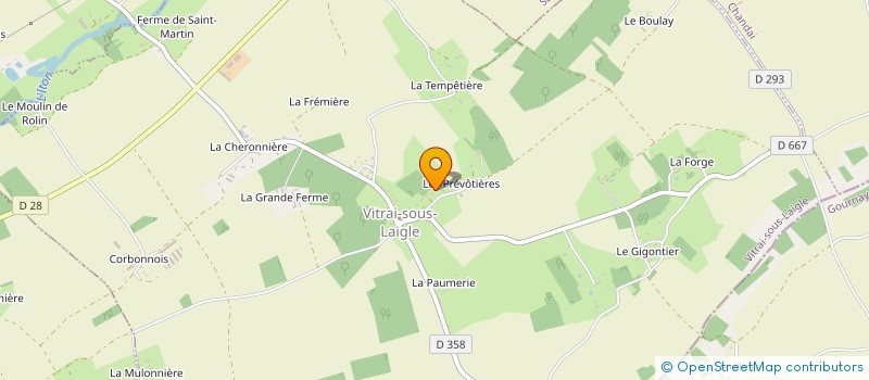 localisation de l'entreprise MADAME NADINE PERROTTE à VITRAI-SOUS-L AIGLE