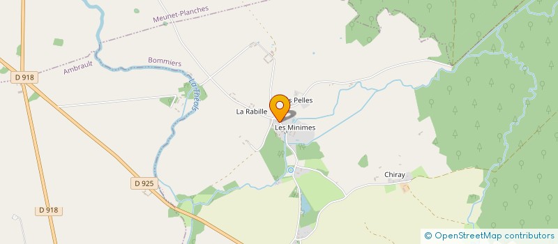 localisation de l'entreprise MADAME NADINE PETOLON à BOMMIERS