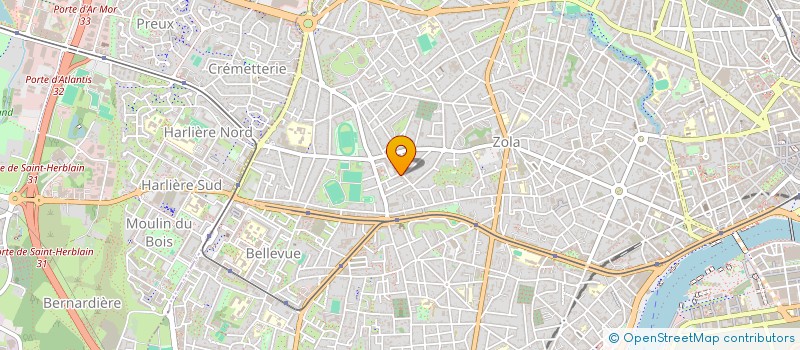 localisation de l'entreprise MADAME NADINE PHELIPPEAU à NANTES