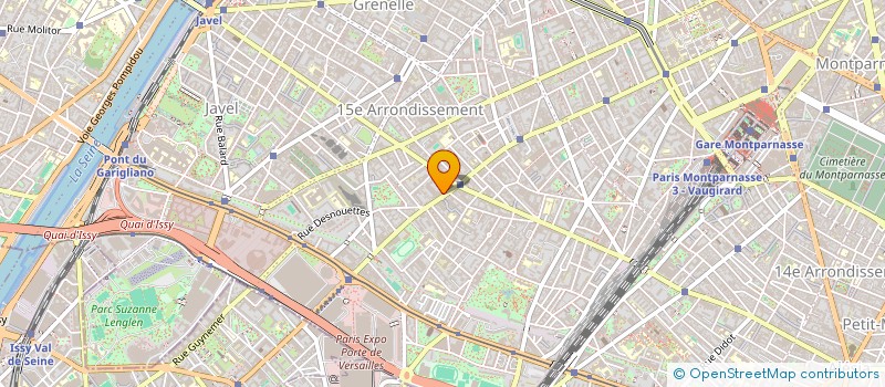 localisation de l'entreprise MADAME NADINE PICCIOTTO  PARIS