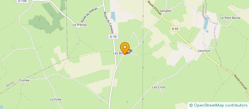 localisation de l'entreprise MADAME NADINE PILORIN  MAISONNAIS