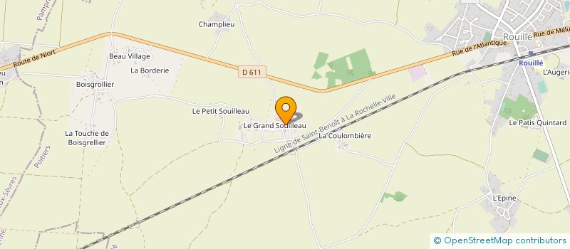 localisation de l'entreprise MADAME NADINE PLOUSSARD  ROUILLE