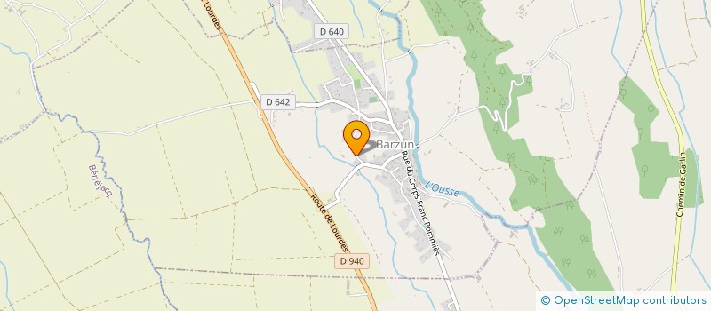 localisation de l'entreprise MADAME NADINE POCQ  BARZUN