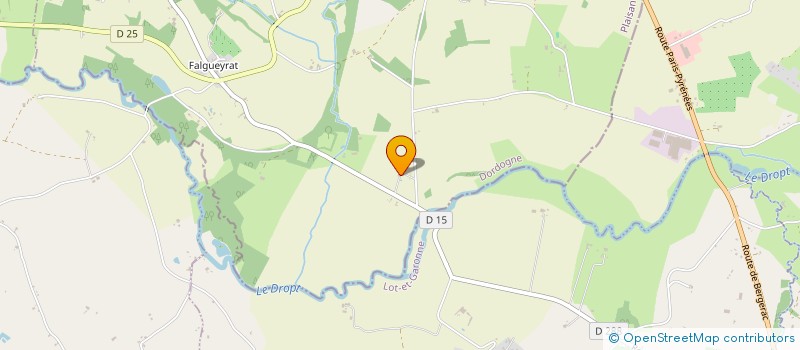 localisation de l'entreprise MADAME NADINE POTET à PLAISANCE