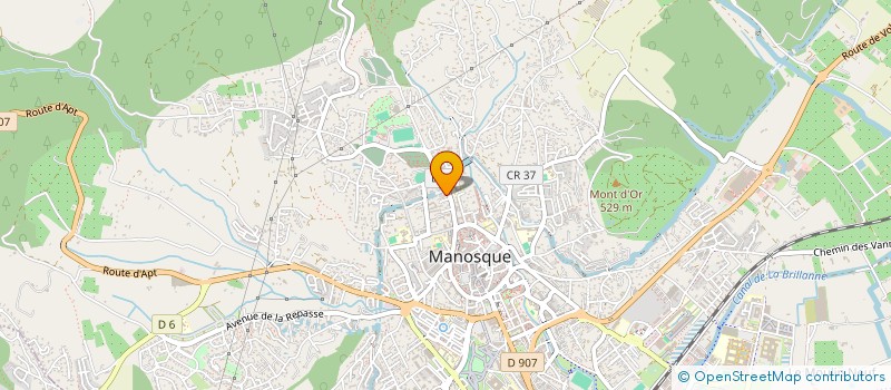 localisation de l'entreprise MADAME NADINE POUYADE à MANOSQUE