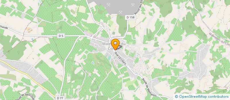 localisation de l'entreprise MADAME NADINE QUENON  MALEMORT-DU-COMTAT