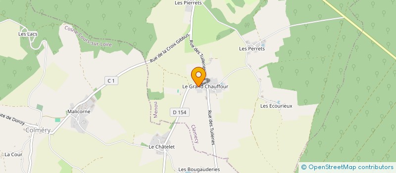 localisation de l'entreprise MADAME NADINE QUERE  MENOU