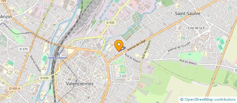 localisation de l'entreprise MADAME NADINE QUETIER à VALENCIENNES