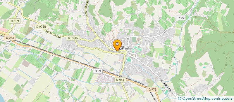 localisation de l'entreprise MADAME NADINE RAINAUD à CADENET