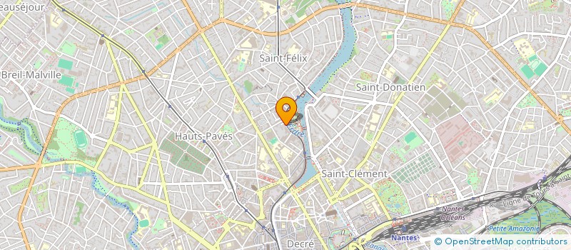 localisation de l'entreprise MADAME NADINE RAVINET à NANTES