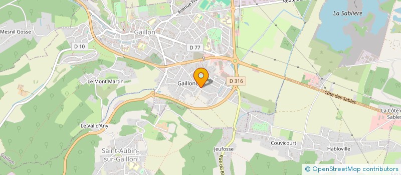 localisation de l'entreprise MADAME NADINE RENARD à GAILLON