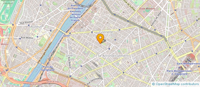 localisation de l'entreprise MADAME NADINE RIONDET  PARIS