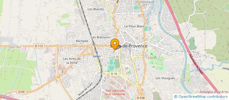 localisation de l'entreprise MADAME NADINE RIPOLL à SALON-DE-PROVENCE