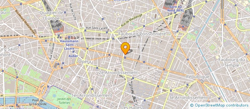 localisation de l'entreprise MADAME NADINE RIVIERE  PARIS