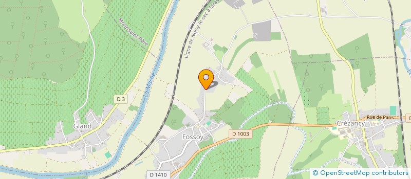 localisation de l'entreprise MADAME NADINE ROCANCOURT  FOSSOY