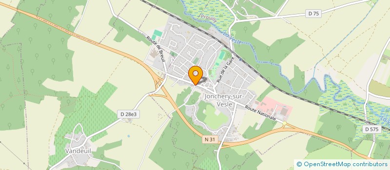 localisation de l'entreprise MADAME NADINE ROCHEREUIL à JONCHERY-SUR-VESLE