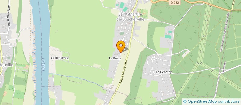 localisation de l'entreprise MADAME NADINE ROSEE  SAINT-MARTIN-DE-BOSCHERVILLE