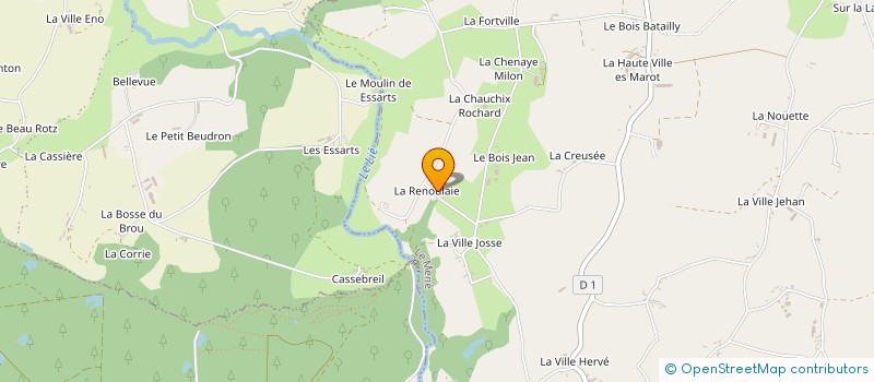 localisation de l'entreprise MADAME NADINE ROUILLE à LE MENE