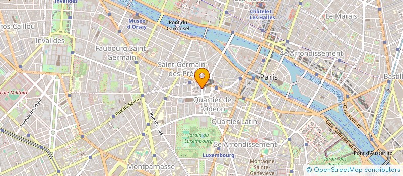 localisation de l'entreprise MADAME NADINE ROUVIERE  PARIS