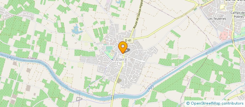 localisation de l'entreprise MADAME NADINE SABINEU  CLAIRA