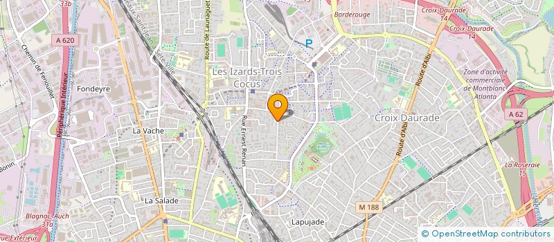 localisation de l'entreprise MADAME NADINE SACAROT à TOULOUSE