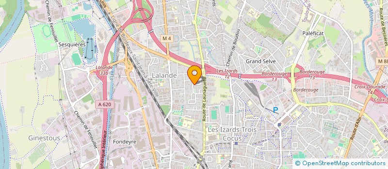localisation de l'entreprise MADAME NADINE SALAT  TOULOUSE