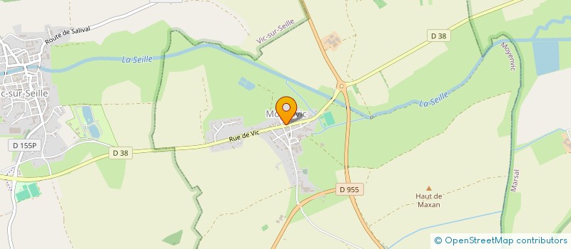 localisation de l'entreprise MADAME NADINE SALMERON  MOYENVIC