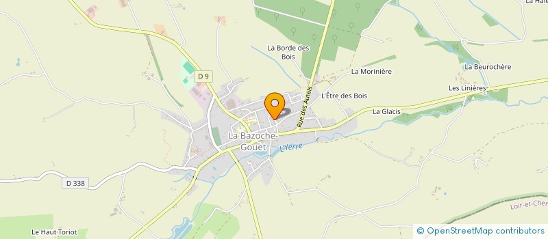 localisation de l'entreprise MADAME NADINE-SANDRINE ATZEI à LA BAZOCHE-GOUET