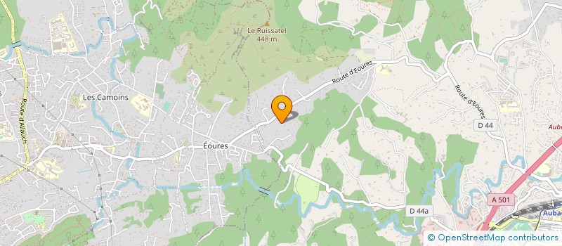 localisation de l'entreprise MADAME NADINE SAUREL à AUBAGNE