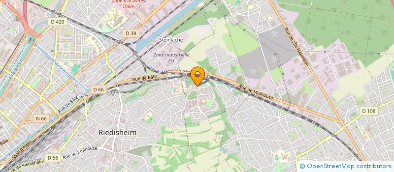 localisation de l'entreprise MADAME NADINE SAXEMARD  RIXHEIM