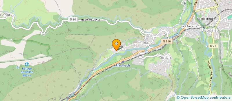 localisation de l'entreprise MADAME NADINE SELORS  CONAT