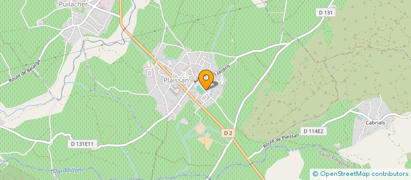 localisation de l'entreprise MADAME NADINE SILHOL  SAINT-PARGOIRE