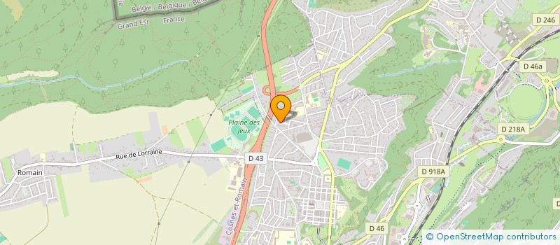 localisation de l'entreprise MADAME NADINE SOUBROUILLARD à LONGWY