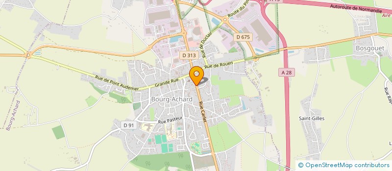 localisation de l'entreprise MADAME NADINE SOUDAIS  MONTFORT-SUR-RISLE