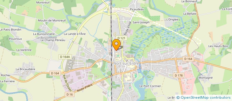 localisation de l'entreprise MADAME NADINE SOULOUMIAC  NORT-SUR-ERDRE